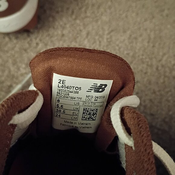 New balance 4040 Texas orange baseball cleats - Picture 4 of 4